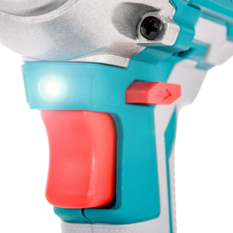 Акумулаторен ударен безчетков гайковерт TOTAL Industrial BL, 1/2", 20 V, 2 х 2 Ah